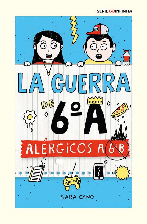 Produktbild: Al&eacute;rgicos a 6&ordm; B (edici&oacute;n escolar) (Serie La guerra de 6&ordm;A 1)