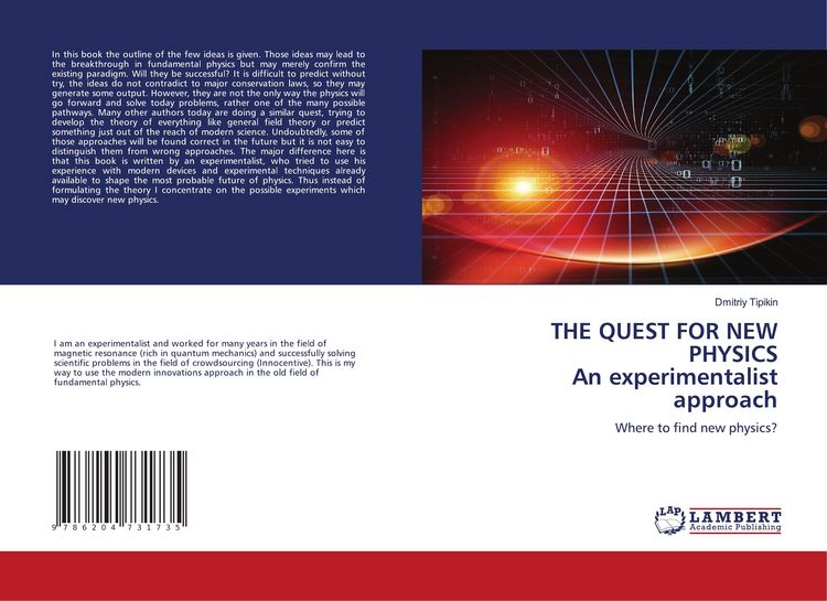 Produktbild: THE QUEST FOR NEW PHYSICS An experimentalist approach