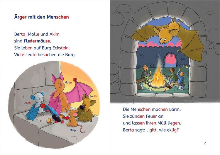 Produktbild: Lesel&ouml;wen 1. Klasse - Fledermaus im Anflug
