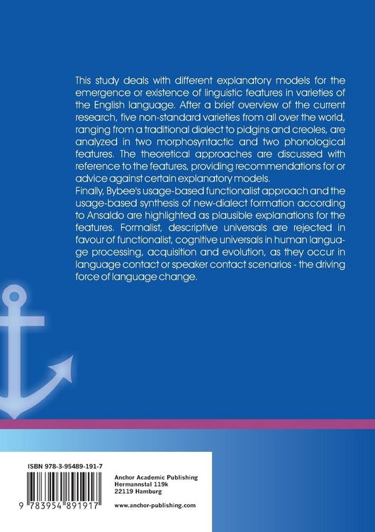 Produktbild: Principles in the emergence and evolution of linguistic features in World Englishes