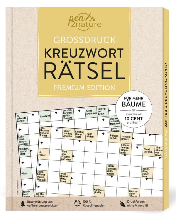 Produktbild: Gro&szlig;druck Kreuzwortr&auml;tsel