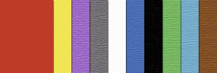Produktbild: URSUS Basispapiere Bastelkarton-Bastelmappe, 220 g/m&sup2;, Format 23 x 33 cm, 10 Blatt sortiert