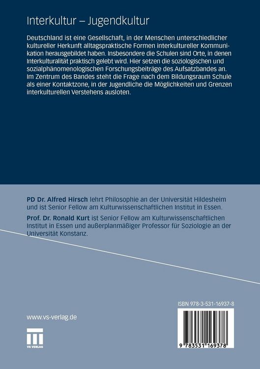 Produktbild: Interkultur - Jugendkultur