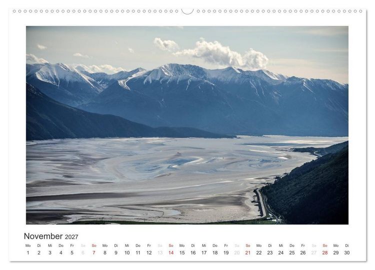 Produktbild: ALASKA - Bilder aus dem S&uuml;den (Wandkalender 2027 DIN A2 quer), CALVENDO Monatskalender