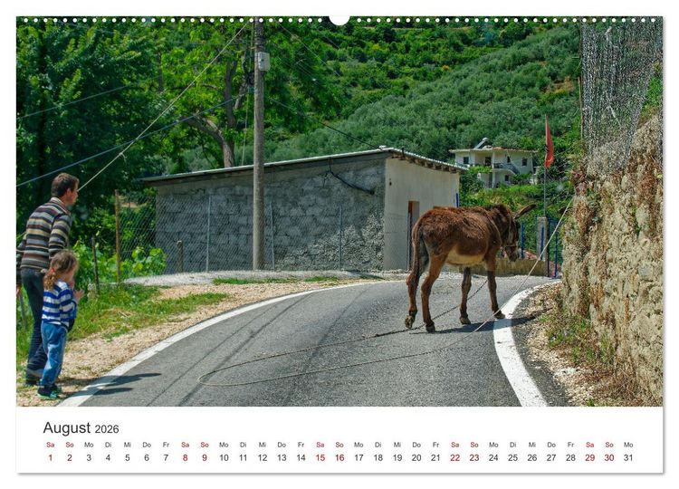 Produktbild: Albanien. Eine Entdeckungsreise. (Wandkalender 2026 DIN A2 quer), CALVENDO Monatskalender