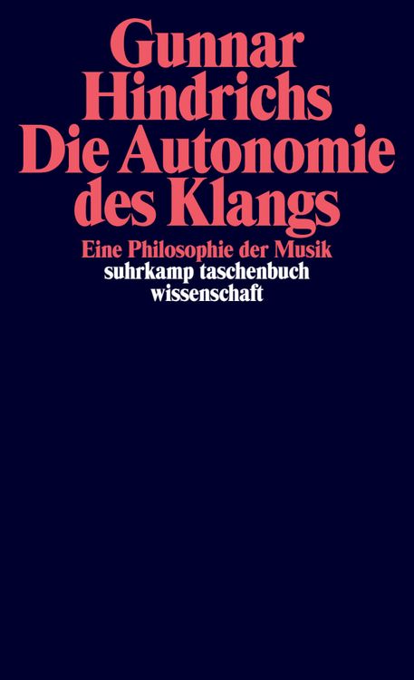 Produktbild: Die Autonomie des Klangs