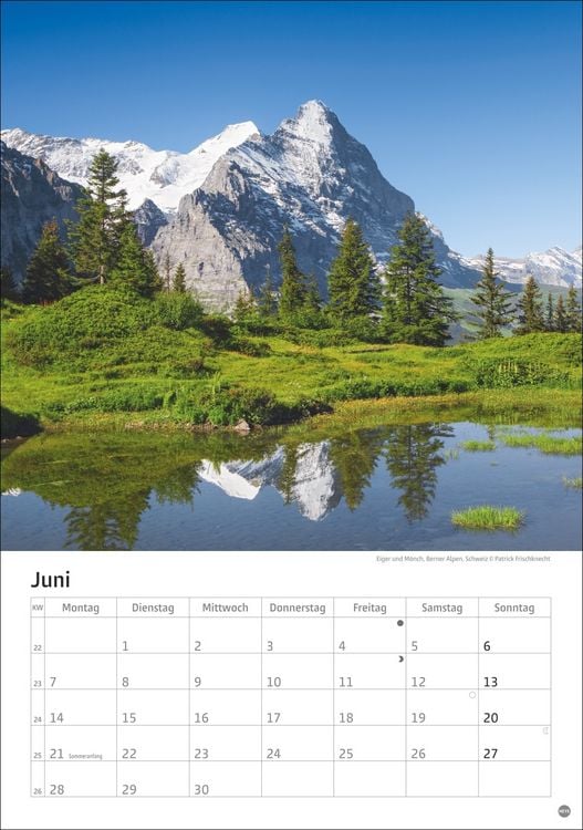 Produktbild: Alpen Kalender 2027