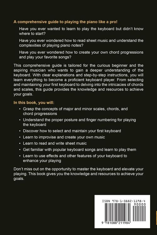 Produktbild: Keyboard Lessons