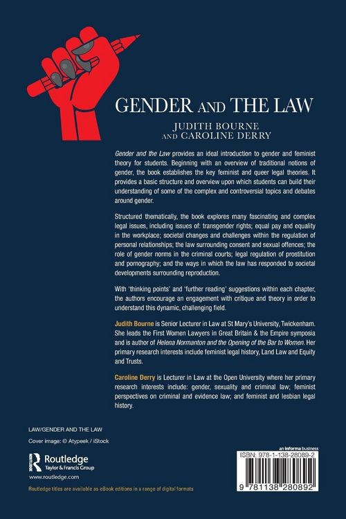 Produktbild: Gender and the Law
