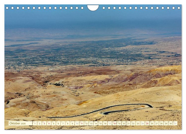 Produktbild: Urlaub in JORDANIEN (Wandkalender 2026 DIN A4 quer), CALVENDO Monatskalender