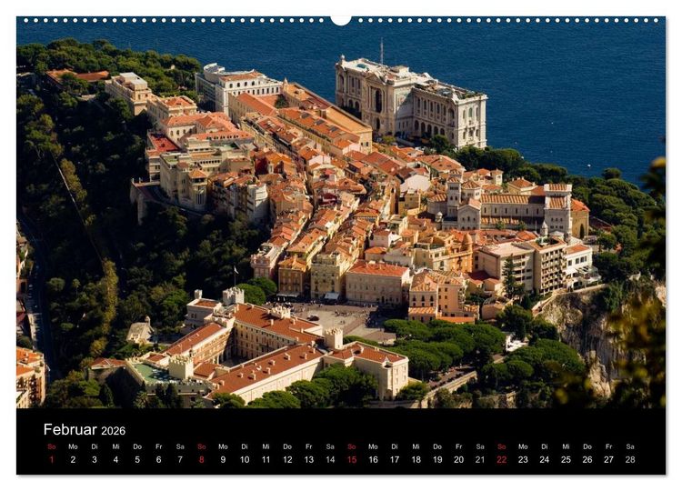 Produktbild: Faszination Monaco (Wandkalender 2026 DIN A2 quer), CALVENDO Monatskalender