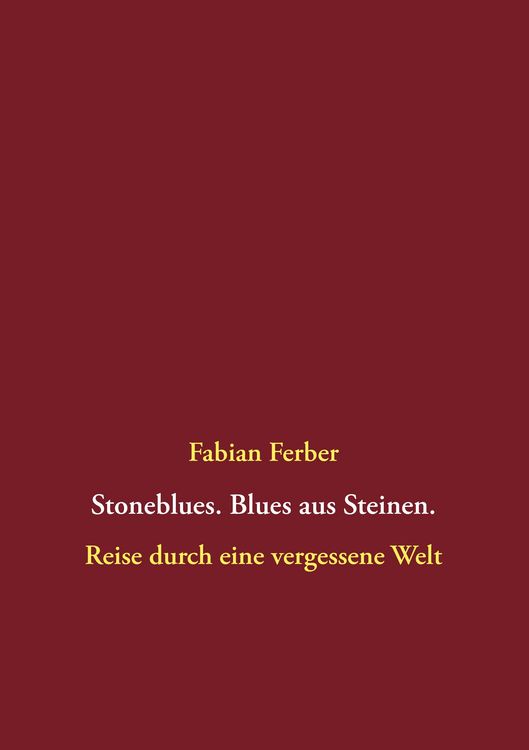Produktbild: Stoneblues. Blues aus Steinen