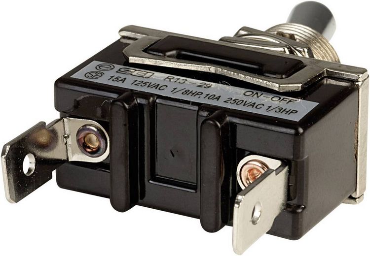 Produktbild: SCI R13-29A-01A-HWH Kippschalter 250 V/AC 10A 1 x Aus/Ein rastend 1St.