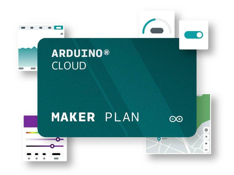 Produktbild: Arduino 1 year Arduino Cloud Maker Plan Cloud-Zertifikat Passend f&uuml;r (Entwicklungskits): Arduino