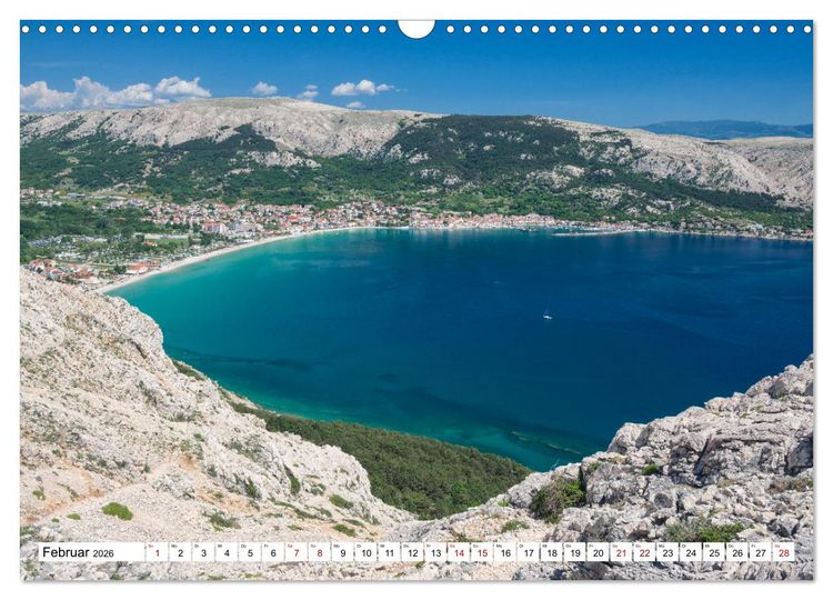 Produktbild: Kroatien - Perle des Balkans (Wandkalender 2026 DIN A3 quer), CALVENDO Monatskalender
