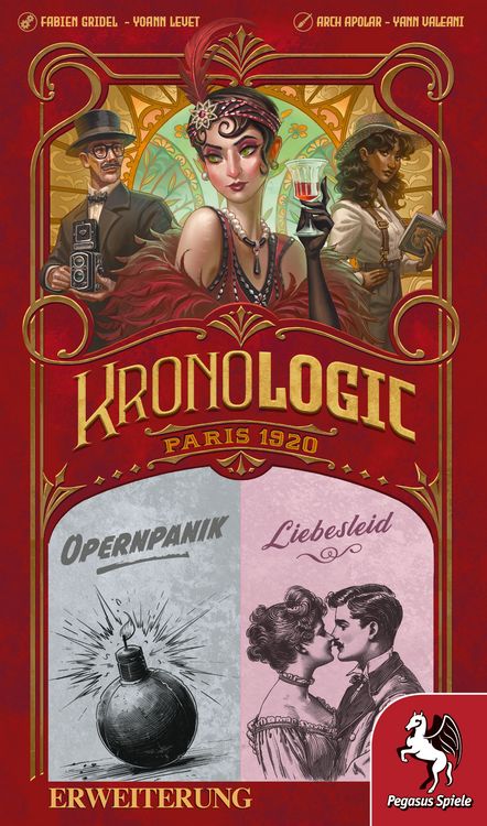 Produktbild: Kronologic - Paris 1920: Liebesleid & Opernpanik [Erweiterung]