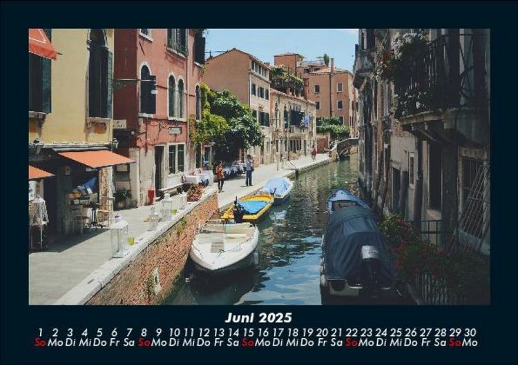 Produktbild: Venedigs Sch&ouml;nheit 2025 Fotokalender DIN A5