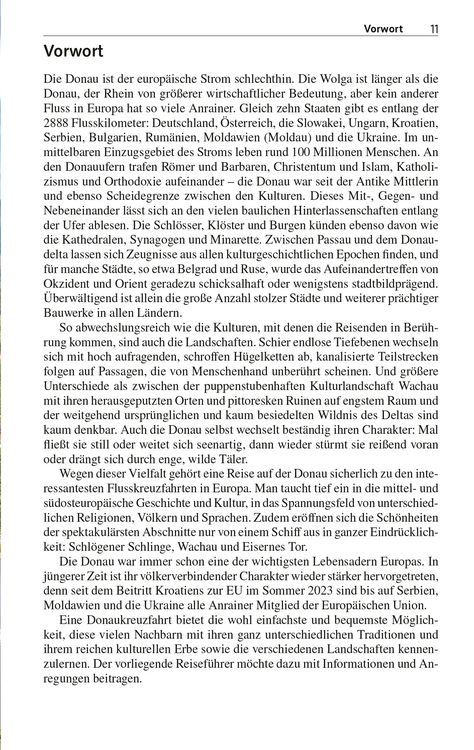 Produktbild: TRESCHER Reisef&uuml;hrer Kreuzfahrten Donau