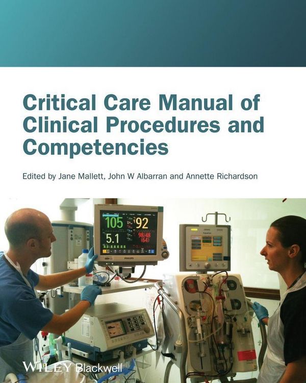 Produktbild: Critical Care Manual of Clinical Procedures and Competencies