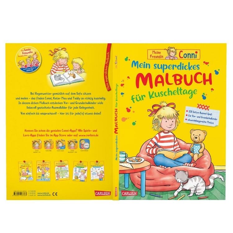 Produktbild: Conni Gelbe Reihe (Besch&auml;ftigungsbuch): Mein superdickes Vorschulbuch