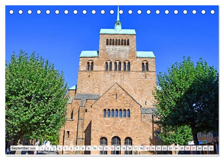 Produktbild: Die alte Stadt MINDEN (Tischkalender 2026 DIN A5 quer), CALVENDO Monatskalender