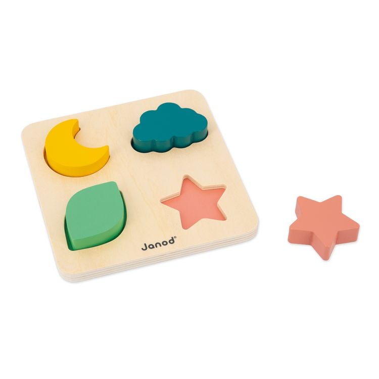 Produktbild: Entwicklungsbox mit 4 Spielzeugen ab 18 Monaten &ndash; Ziehspiel, Musik u. Puzzle