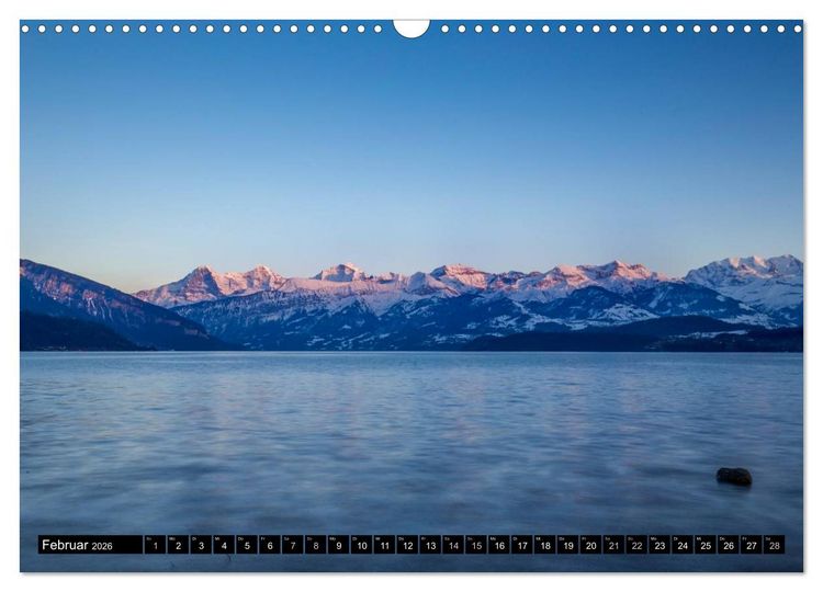 Produktbild: Rund um den Thunersee (Wandkalender 2026 DIN A3 quer), CALVENDO Monatskalender