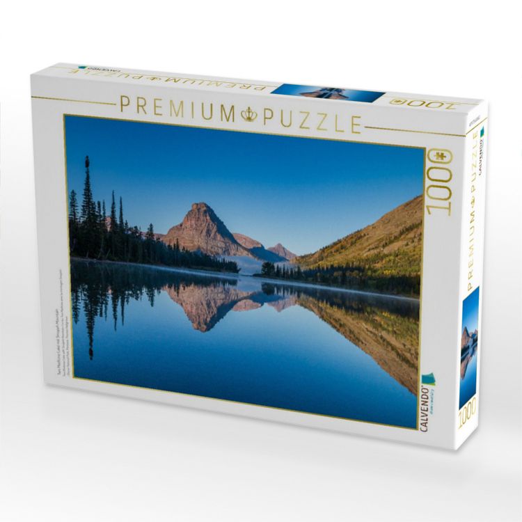 Produktbild: CALVENDO Puzzle Two Medicine Lake mit Sinopah Mountain | 1000 Teile Lege-Gr&ouml;&szlig;e 64x48cm Foto-Puzzle f&uuml;r gl&uuml;ckliche Stunden