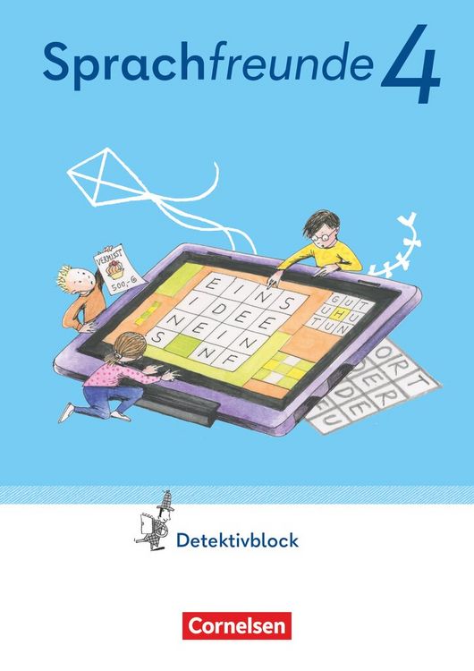 Produktbild: Sprachfreunde 4. Schuljahr. Detektivblock mit Aufgaben zum Fordern - &Ouml;stliche Bundesl&auml;nder und Berlin