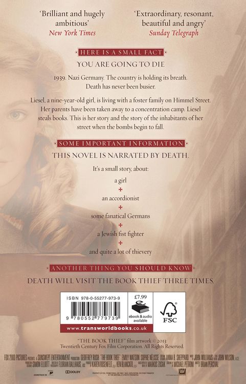 Produktbild: The Book Thief. Film Tie-In