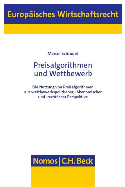 Produktbild: Preisalgorithmen und Wettbewerb
