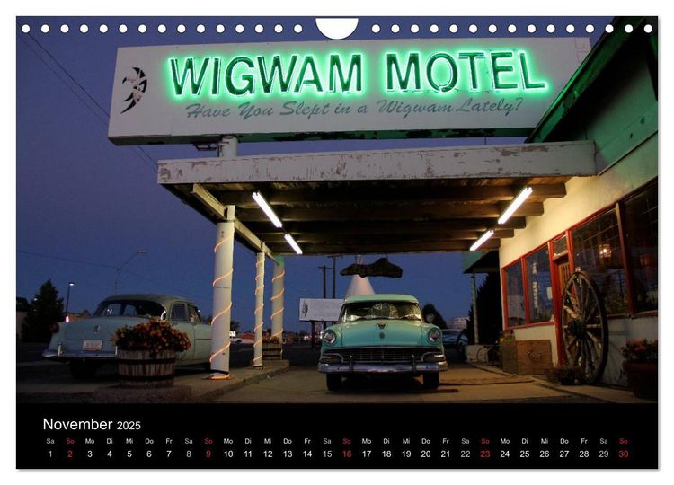 Produktbild: West of Midpoint (Wandkalender 2025 DIN A4 quer), CALVENDO Monatskalender