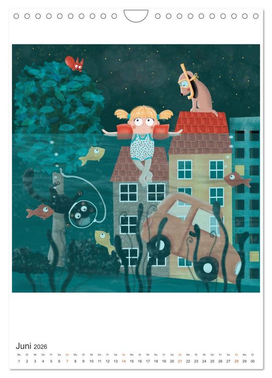 Produktbild: SAVE OUR OCEANS - Ursprung allen Lebens (Wandkalender 2026 DIN A4 hoch), CALVENDO Monatskalender