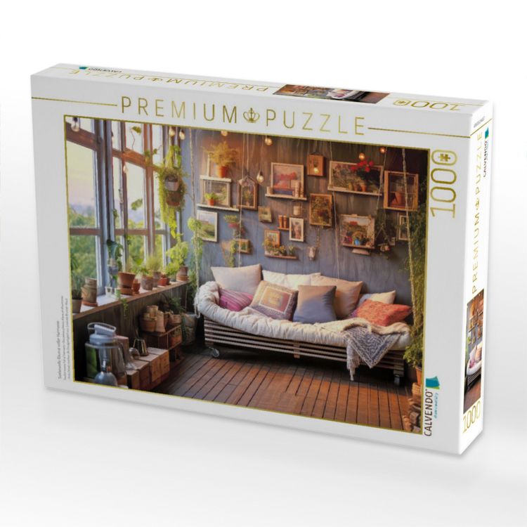 Produktbild: CALVENDO Puzzle Seelenvolle R&auml;ume voller Harmonie | 1000 Teile Lege-Gr&ouml;&szlig;e 64x48cm Foto-Puzzle f&uuml;r gl&uuml;ckliche Stunden