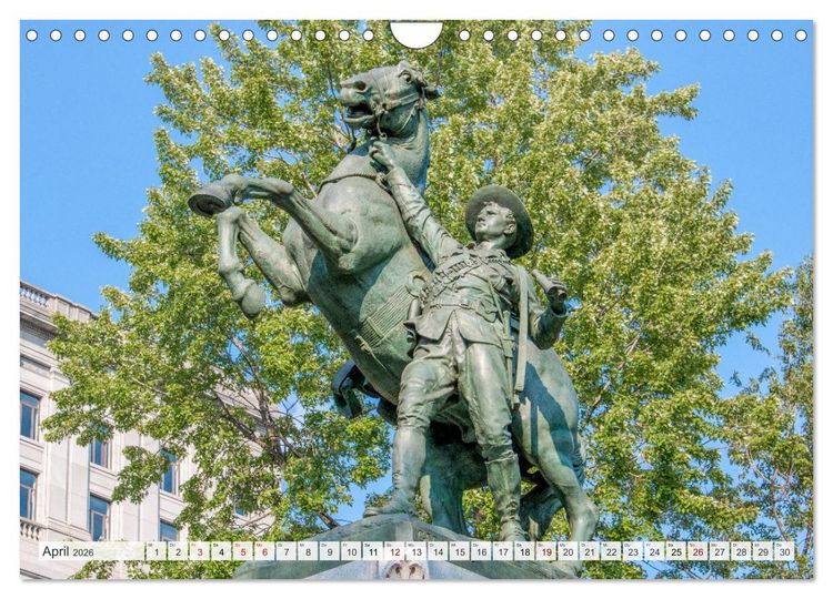 Produktbild: Montreal - klassisches Erbe in Qu&eacute;bec (Wandkalender 2026 DIN A4 quer), CALVENDO Monatskalender