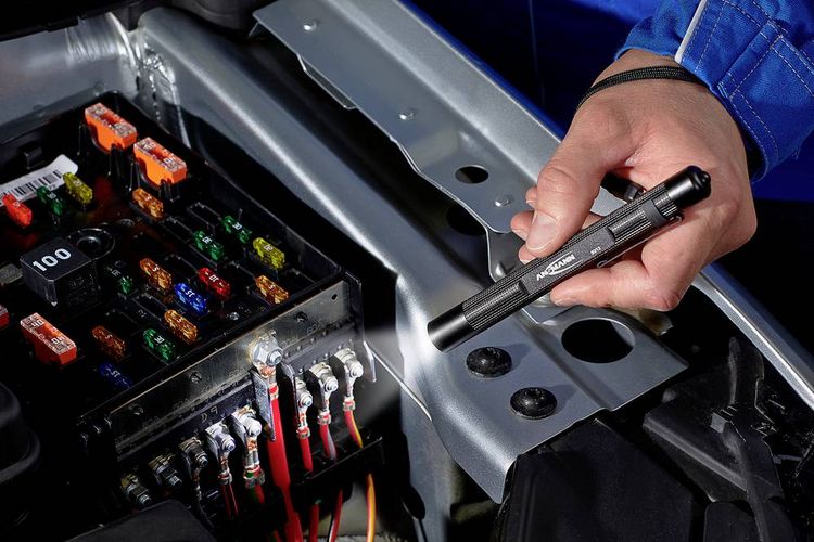 Produktbild: Ansmann 1600-0160 Future T120 Penlight batteriebetrieben LED 115mm Schwarz