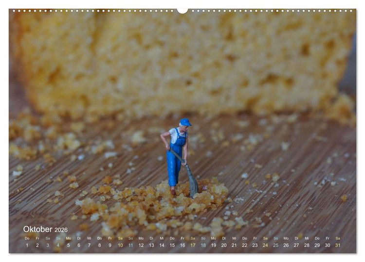 Produktbild: Das geheime Leben von Miniatur-Figuren (Wandkalender 2026 DIN A2 quer), CALVENDO Monatskalender