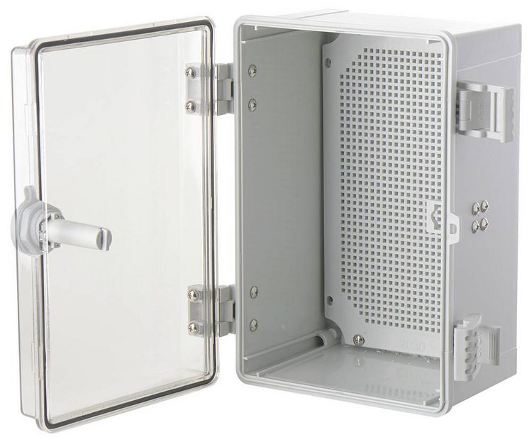 Produktbild: TRU COMPONENTS TC-PSC-20x30x16 Schaltschrank 200 x 300 x 160 ABS, Polycarbonat Hellgrau 1St.