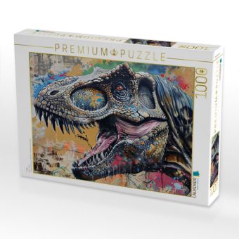 Produktbild: CALVENDO Puzzle T-Rex | 1000 Teile Lege-Gr&ouml;&szlig;e 64x48cm Foto-Puzzle f&uuml;r gl&uuml;ckliche Stunden