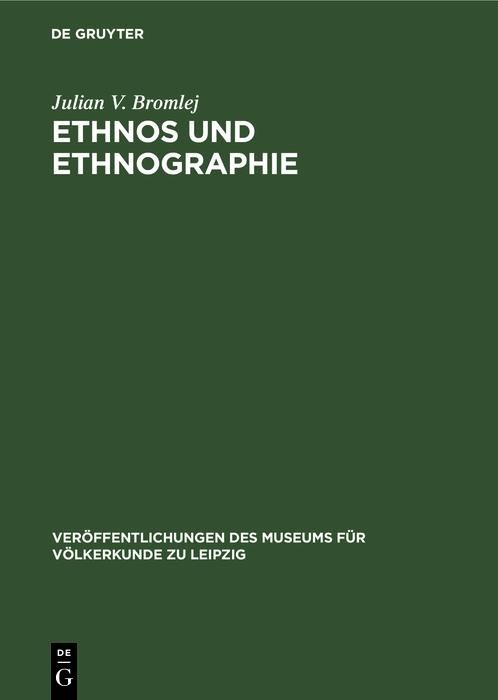 Produktbild: Ethnos und Ethnographie