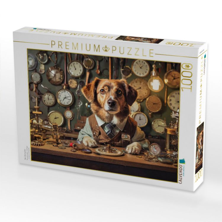 Produktbild: CALVENDO Puzzle Der Uhrmacher | 1000 Teile Lege-Gr&ouml;&szlig;e 64x48cm Foto-Puzzle f&uuml;r gl&uuml;ckliche Stunden