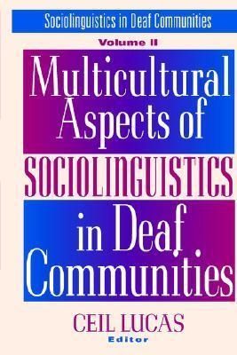 Produktbild: Multicultural Aspects of Sociolinguistics in Deaf Communities