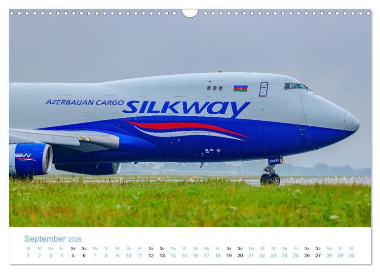 Produktbild: BOEING 747 - K&ouml;nigin der L&uuml;fte (Wandkalender 2026 DIN A3 quer), CALVENDO Monatskalender