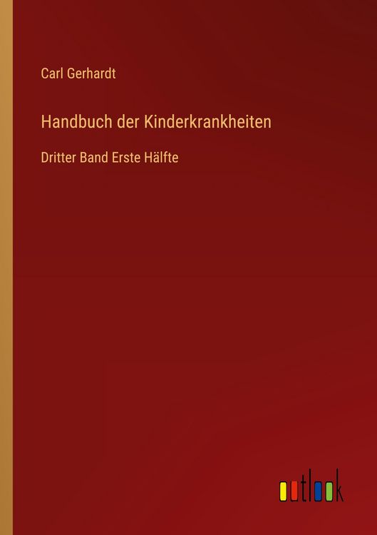 Produktbild: Handbuch der Kinderkrankheiten