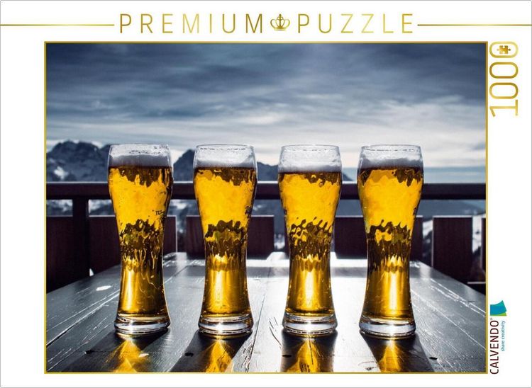Produktbild: CALVENDO Puzzle Apr&eacute;s-Bier... | 1000 Teile Lege-Gr&ouml;&szlig;e 64 &times; 48 cm Foto-Puzzle f&uuml;r gl&uuml;ckliche Stunden