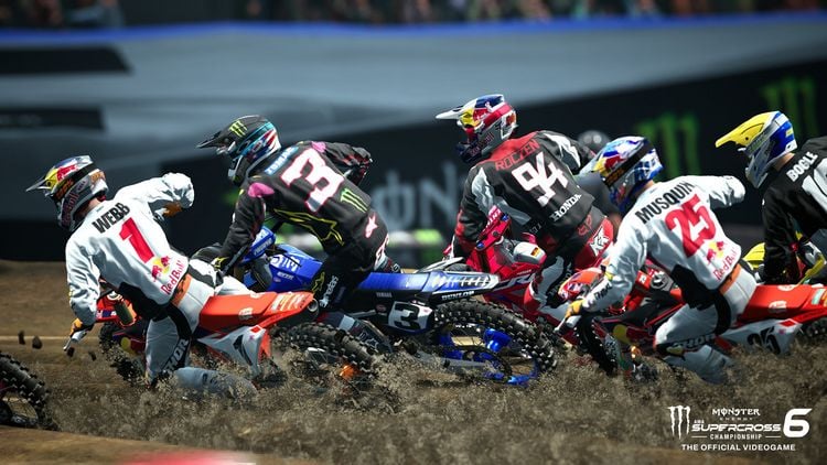 Produktbild: Monster Energy Supercross 6 - The Official Videogame