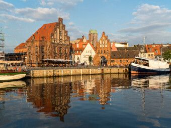 Produktbild: CALVENDO Puzzle Ein Motiv aus dem Kalender Hansestadt Wismar | 1000 Teile Lege-Gr&ouml;&szlig;e 64 &times; 48 cm Foto-Puzzle f&uuml;r gl&uuml;ckliche Stunden