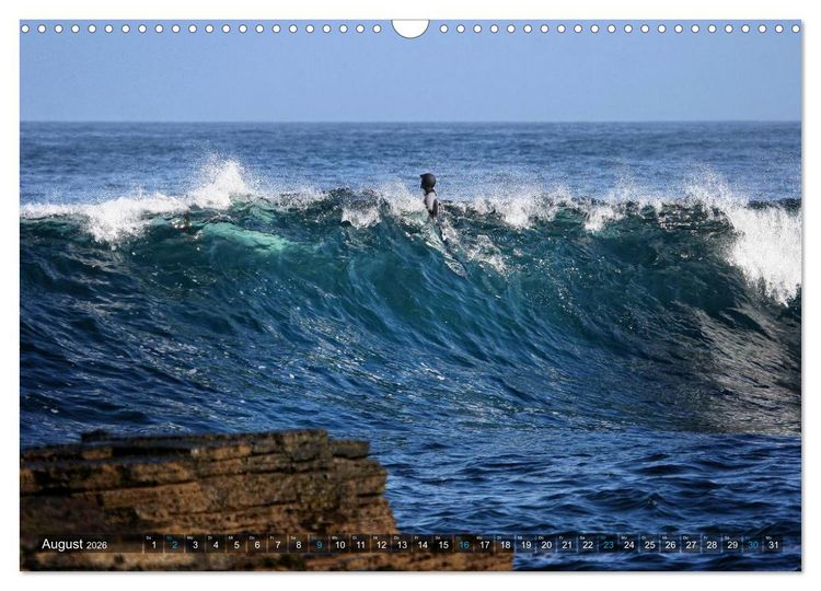 Produktbild: Faszination Surfen (Wandkalender 2026 DIN A3 quer), CALVENDO Monatskalender
