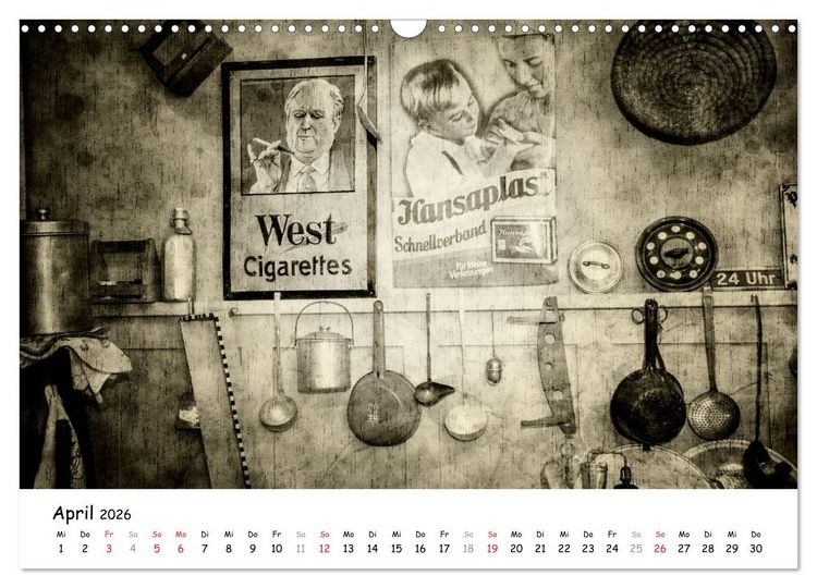 Produktbild: Retro (Wandkalender 2026 DIN A3 quer), CALVENDO Monatskalender