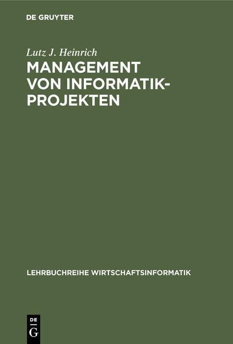 Produktbild: Management von Informatik-Projekten